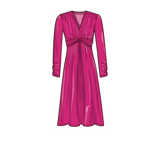 Simplicity Knit Dress Sewing Pattern S9600 (16-24) image number 5