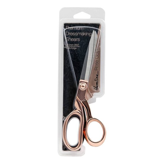 Hemline Rose Gold Dressmaking Scissors 21.6cm