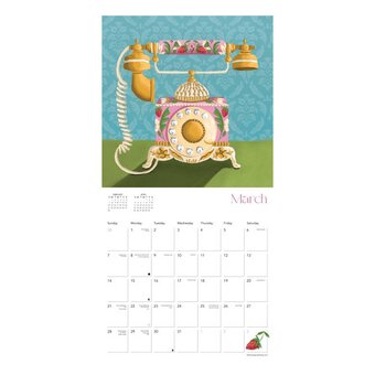 Vintage Home Wall Calendar 2027