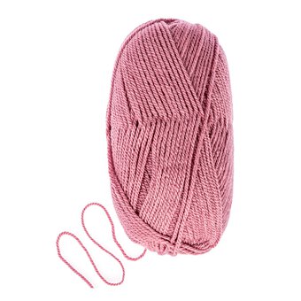 Knitcraft Pink Everyday Aran Yarn 100g image number 3