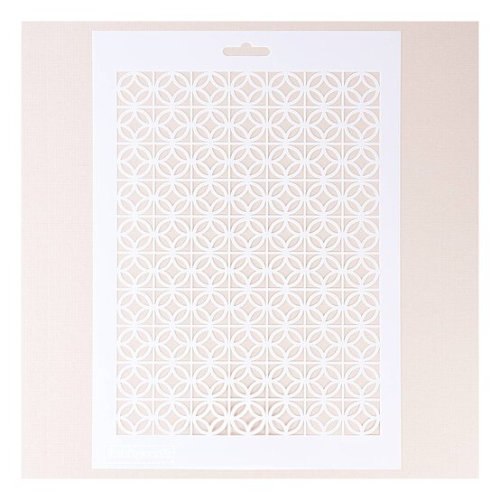 Tile Pattern Stencil 21cm x 29cm  image number 1