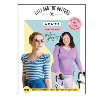 Tilly and the Buttons Agnes Jersey Top Pattern 1006