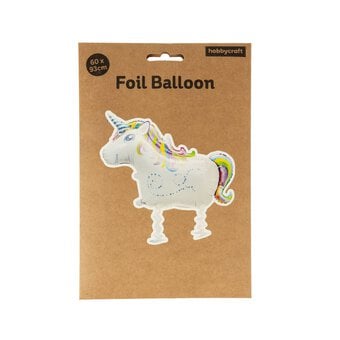 Large Unicorn Foil Balloon image number 3