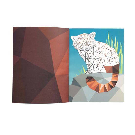 Wild Animals Creative Sticker Mosaics Book image number 3