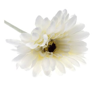 White Gerbera 52cm 
