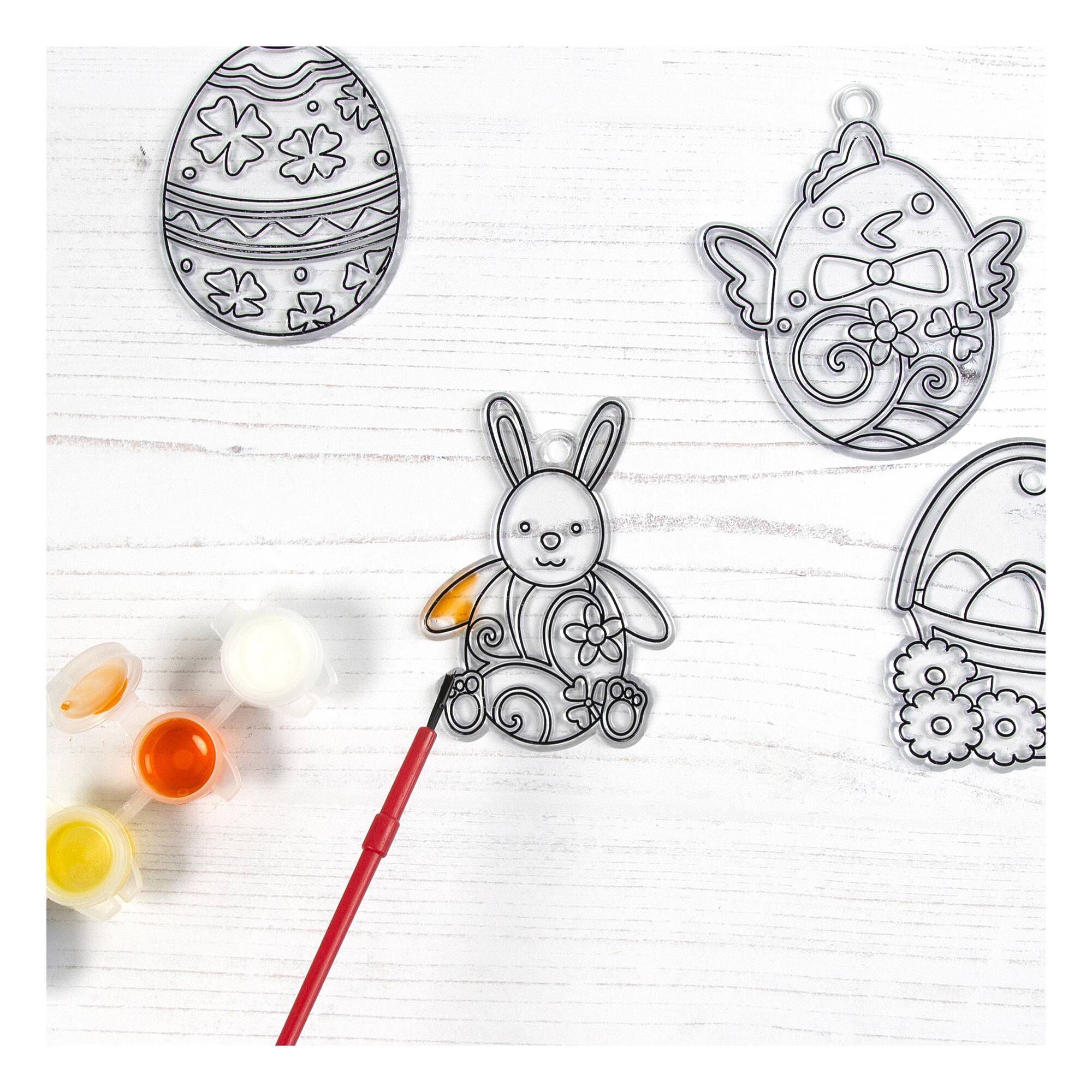 Easter Suncatchers 4 Pack Hobbycraft