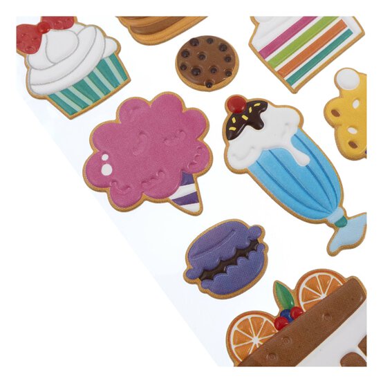 Cake Puffy Stickers  image number 3