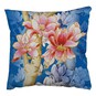Diamond Dotz Magnolias on Blue Pillow 45cm x 45cm image number 1