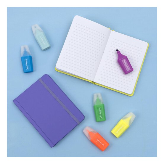 Mini Highlighters 6 Pack image number 2