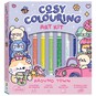 Cosy Colouring: Around Town Art Kit image number 1