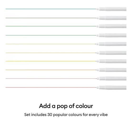 Cricut Fine Point Pens 30 Pack image number 2