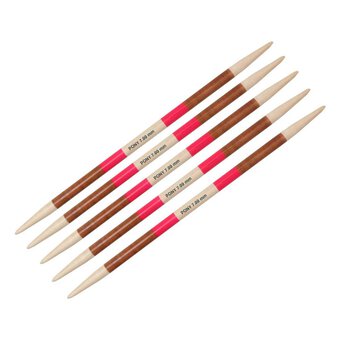 Pony Flair Double Ended Knitting Needles 20cm 7mm 5 Pack