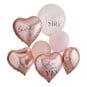 Ginger Ray Rose Gold Hen Party Balloons Bundle image number 1