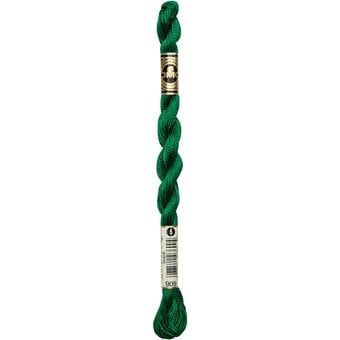 DMC Green Pearl Cotton Thread Size 5 25m (909) image number 3