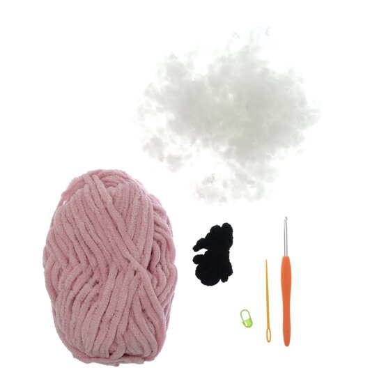 Mini Heart Plush Amigurumi Kit image number 3