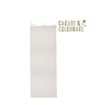 Create & Celebrate Fabric Sign 44cm x 146cm
