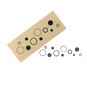 Bubbles Wooden Stamp 2.5cm x 6.3cm image number 1