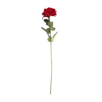 Red Arundel Open Rose 76cm x 12cm