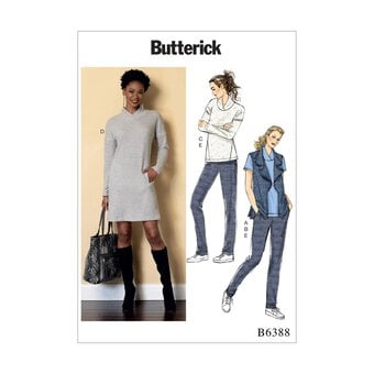 Butterick Women's Top and Trousers  Sewing Pattern B6388 (ZZ L-XXL)