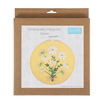 Trimits Daisies Embroidery Hoop Kit