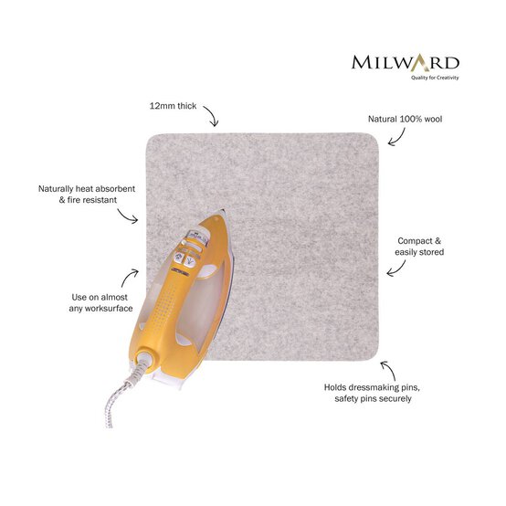 Milward Wool Pressing Mat 12 x 12 Inches  image number 3