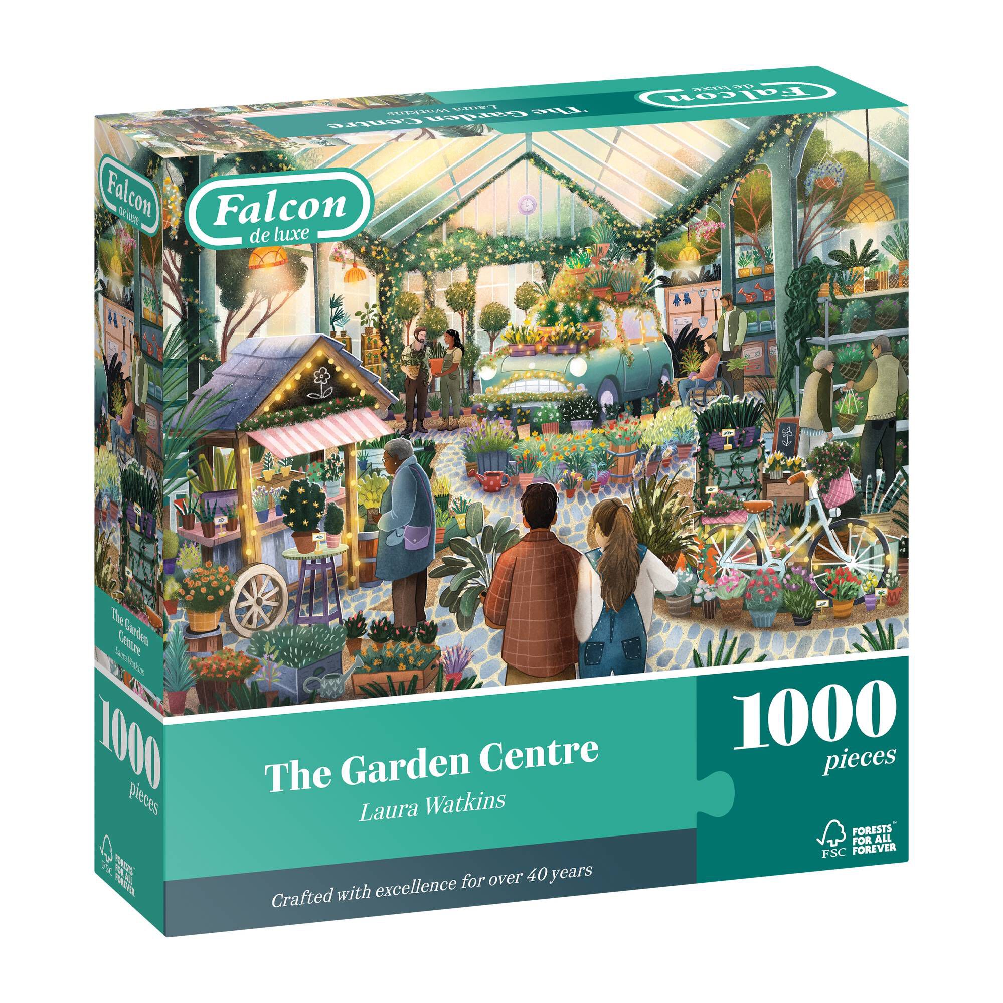 Falcon The Garden Centre Jigsaw Puzzle 1000 Pieces | Hobbycraft