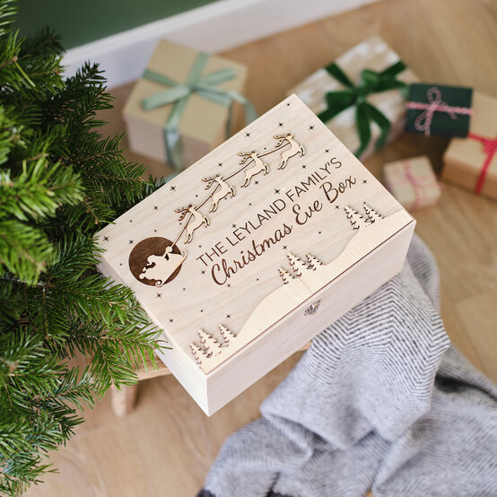 Glowforge: How to Make a Christmas Eve Box image number 1