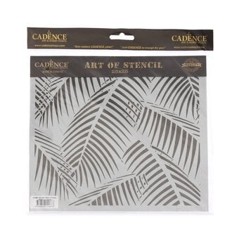 Cadence Tree Leaf Home D&eacute;cor Stencil 25cm x 25cm