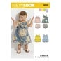 New Look Babies' Dress and Romper Sewing Pattern 6501 image number 1