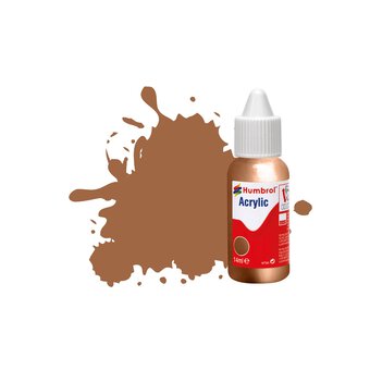 Humbrol 171 Antique Bronze Metallic Acrylic Paint Dropper 14ml 