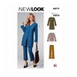 New Look Women's Cardigan and Trousers Sewing Pattern 6711 (8-20) image number 1