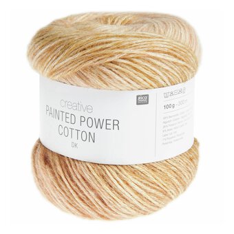 Rico Creative Peaches Painted Power Cotton DK 100g