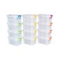 Whitefurze Allstore Organiser Set with Coloured Clips 12 Pack image number 1