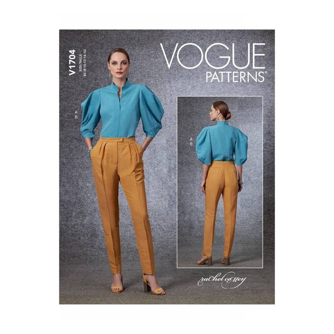 Vogue Top and Trousers Sewing Pattern V1704 (16-24) image number 1