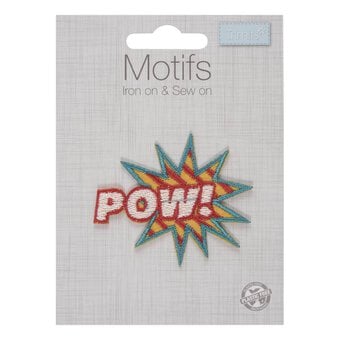Trimits Pow Iron-On Patch image number 2