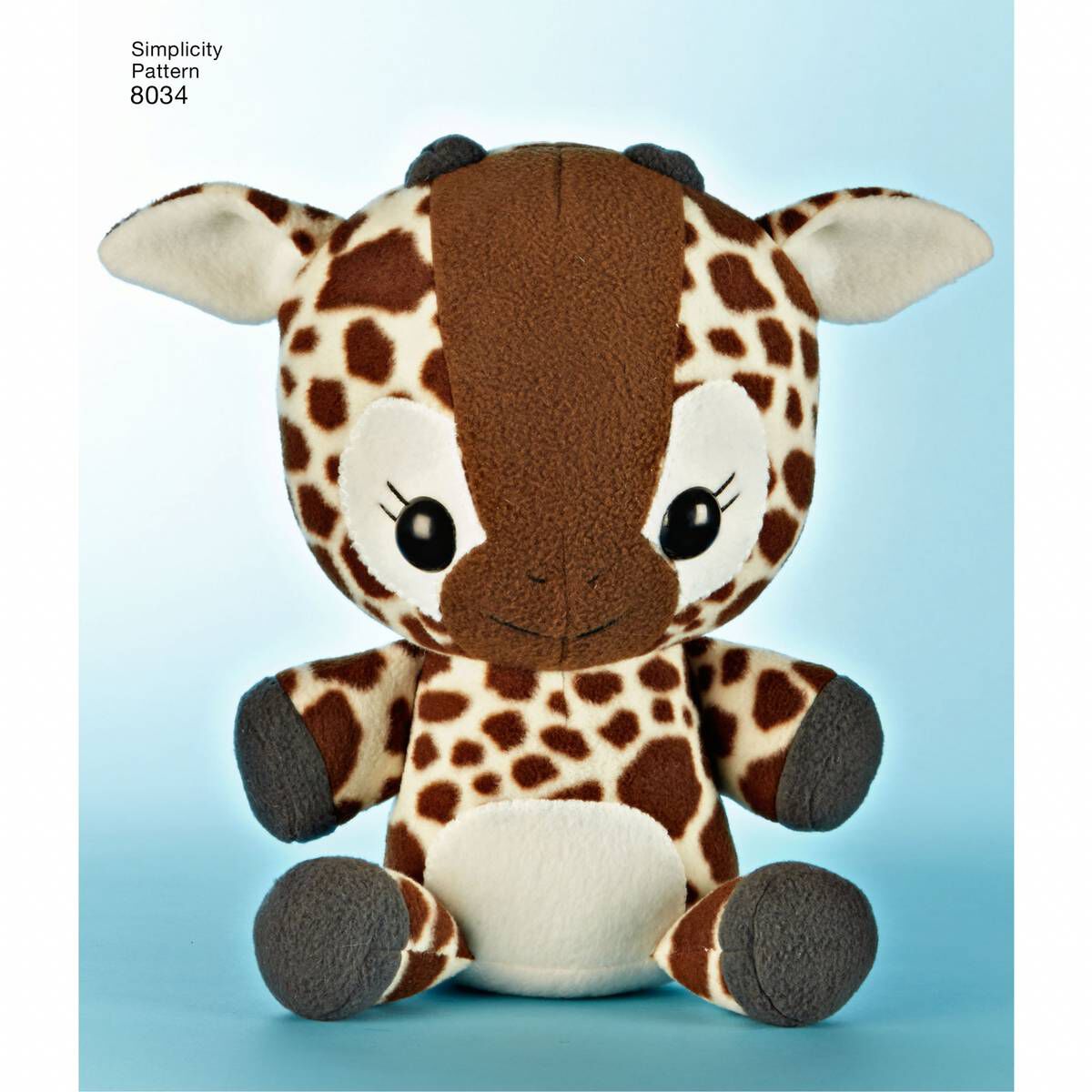 Simplicity Stuffed Toy Animal Sewing Pattern 8034 Hobbycraft