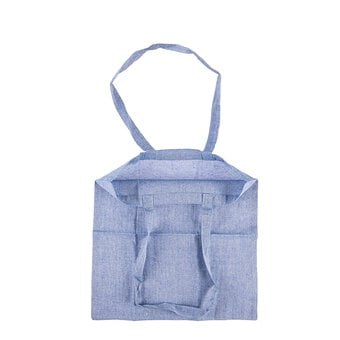 Blue Cotton Shopping Bag 40cm x 38cm image number 2