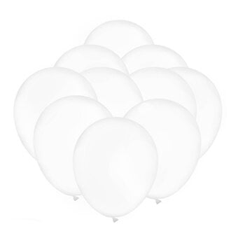 Transparent Latex Balloons 10 Pack