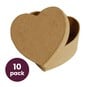 Mini Mache Heart Box 10 Pack Bundle image number 1
