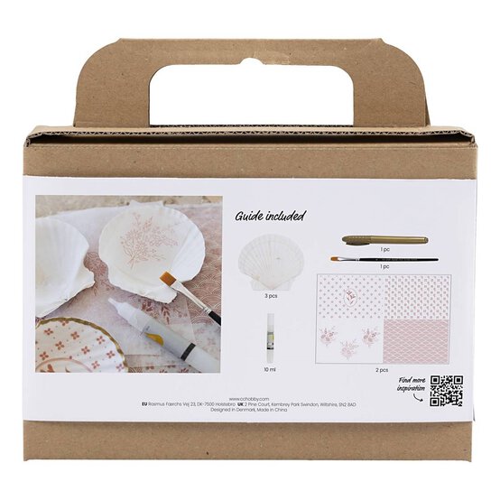 Decoupage Mussel Shell Craft Kit image number 3