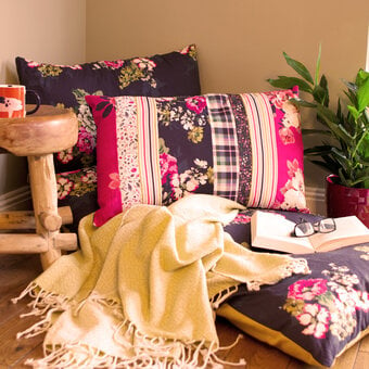How to Make a Decorative Floor Pillow