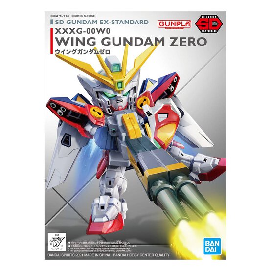 Gunpla SD Ex-Standard Wing Gundam Zero Set 1:144 image number 1