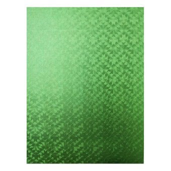Green Hologram Foam Sheet 22.5cm x 30cm