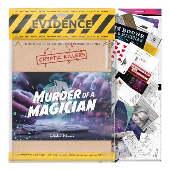 Cryptic Killers: Murder of a Magician image number 1