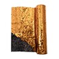 Orange and Black Sequin Fabric Roll 28cm x 2m  image number 3