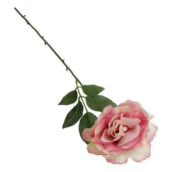 Fuchsia Rose Stem 44cm image number 3