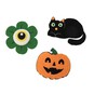 Halloween Icon Hair Clips 3 Pack image number 1