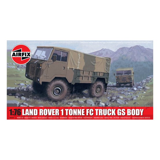 Airfix Land Rover 1 Tonne FC Truck G.S. Body Model Kit 1:76 image number 1