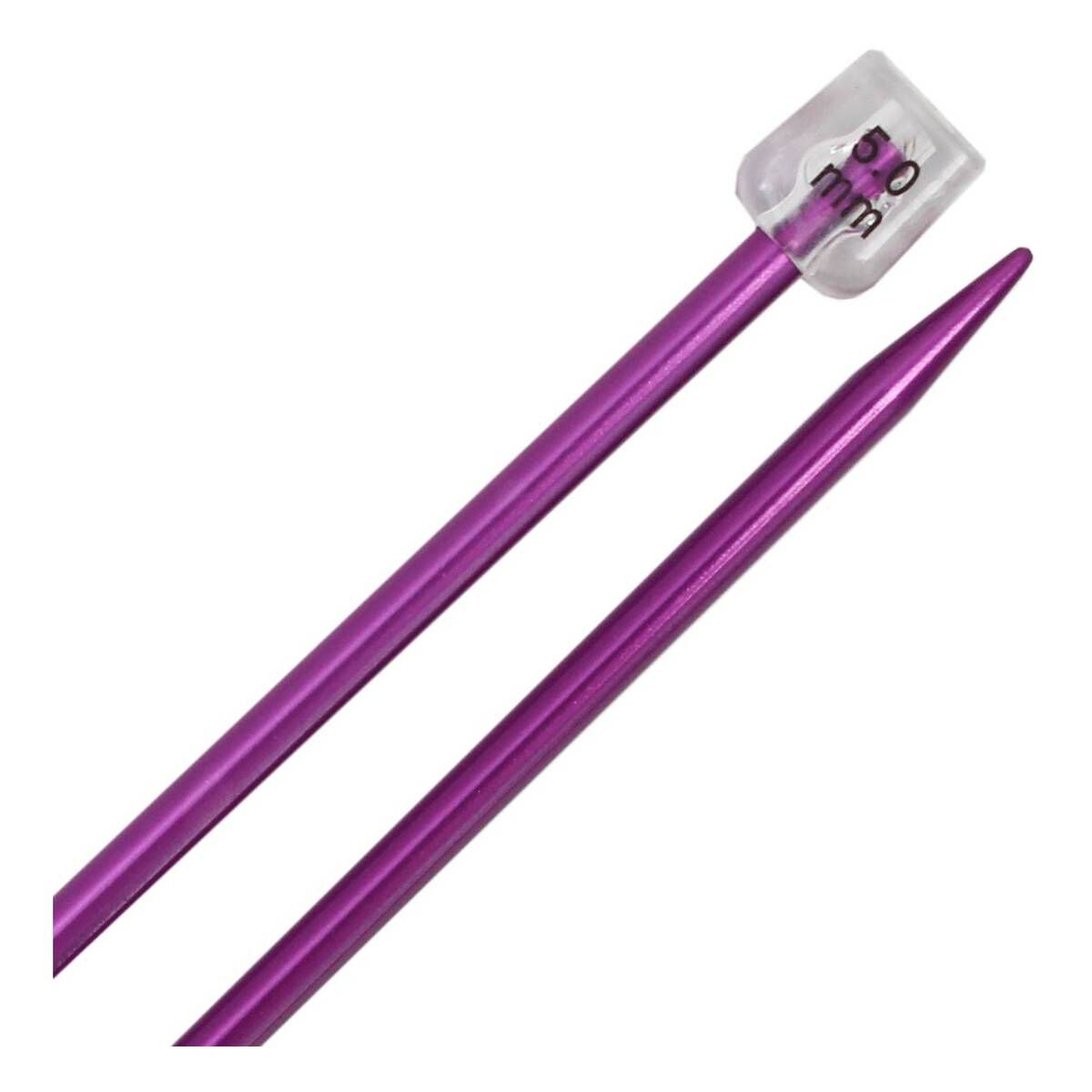 Knitcraft Purple Knitting Needles 5mm Hobbycraft