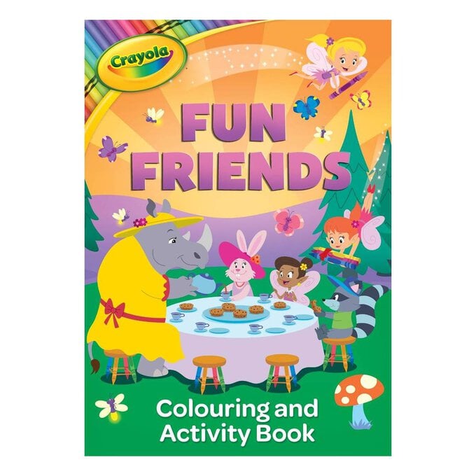 Crayola Fun Friends Colouring Book image number 1
